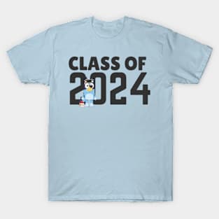 bluey senior graduation class of 2024 T-Shirt